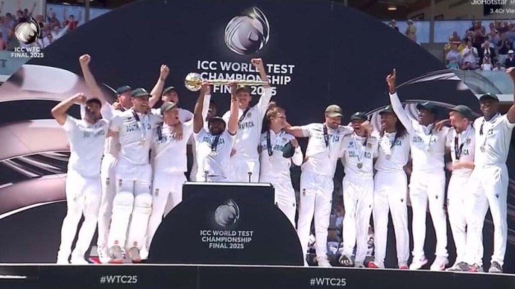 दक्षिण अफ्रीका ने रचा इतिहास: 127 साल बाद ऑस्ट्रेलिया को 5 विकेट से हराकर बना विश्व टेस्ट चैंपियन