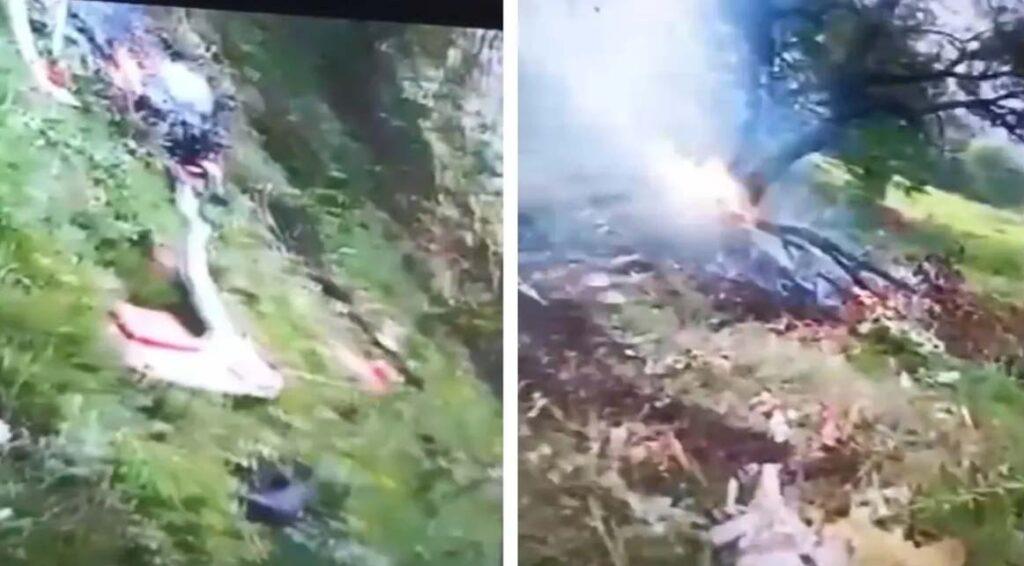 केदारनाथ धाम के पास हेलिकॉप्टर हुआ क्रैश, पांच लोगों की मौत