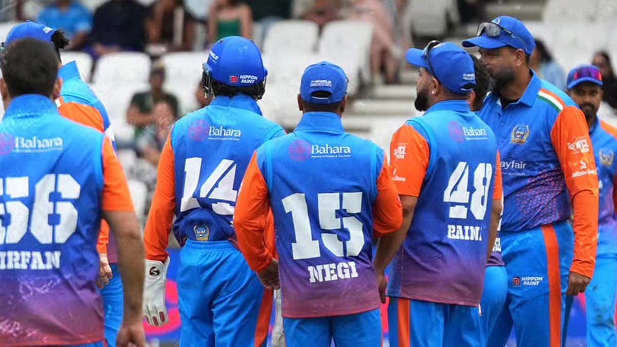 भारत ने WCL सेमीफाइनल में पाकिस्तान के खिलाफ खेलने से किया मना