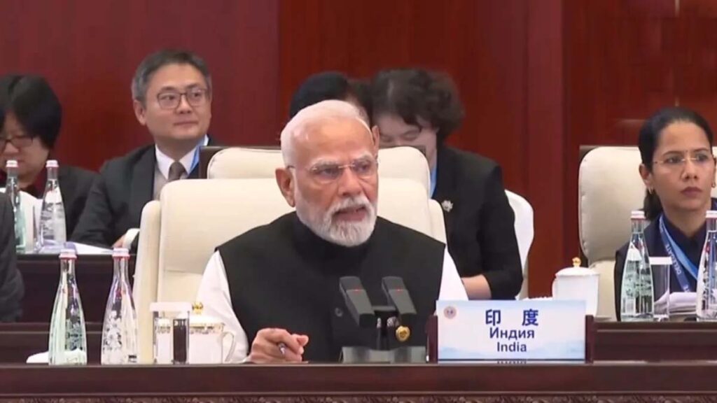 SCO Summit में बोले पीएम मोदी, ‘आतंकवाद के खिलाफ एकजुट होना होगा, तभी होगा विकास’